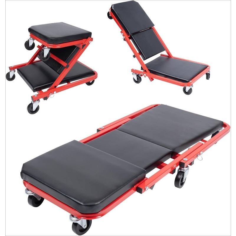 Garage Creeper Roller - เก้าอี้ช่างแบบมีล้อ Z-Car Creeper Workshop Rolling Board