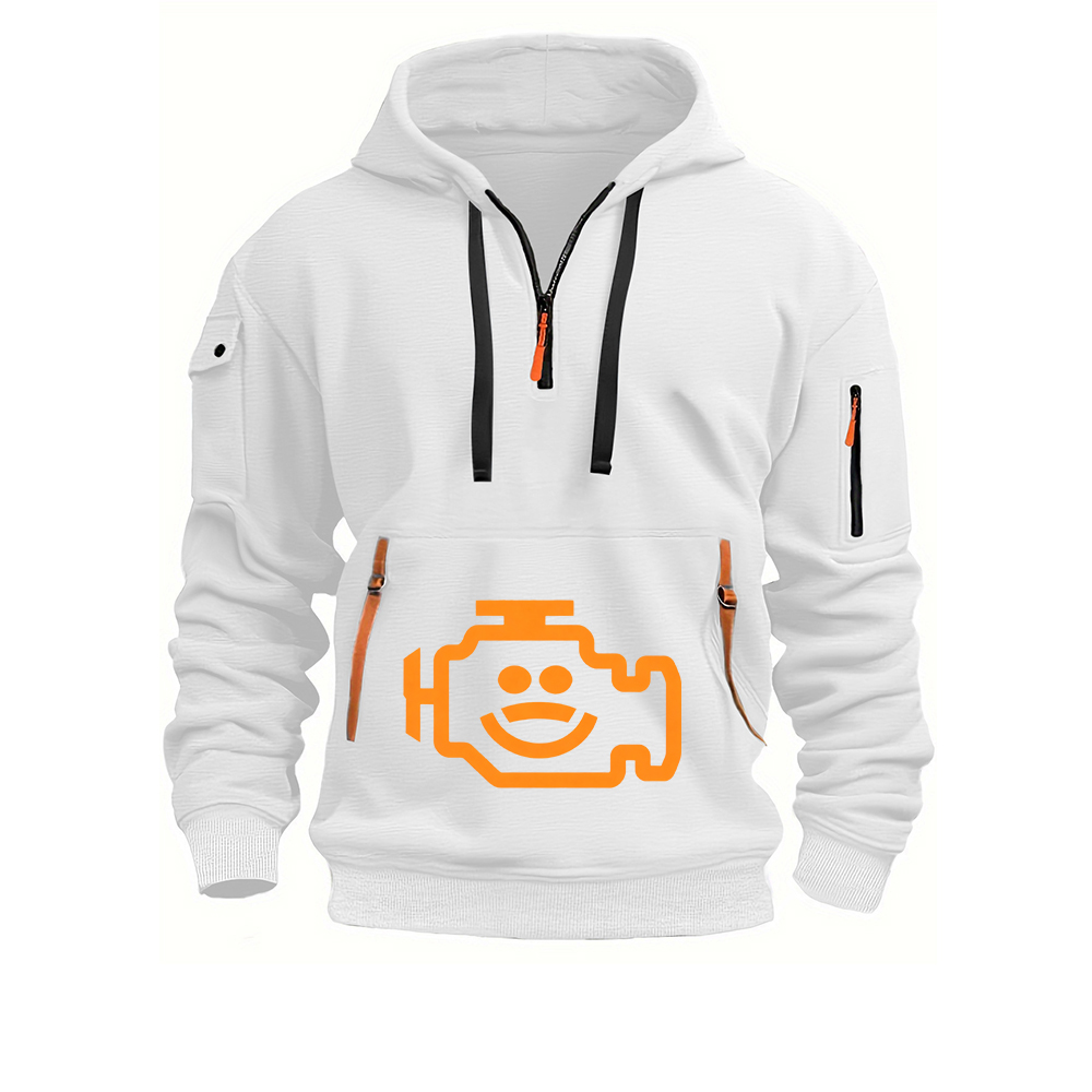 Auto Repair Shop Logo - เสื้อฮู้ดดี้ผู้ชายสไตล์สตรีทพรีเมียม พิมพ์ลายโลโก้ตลกเกี่ยวกับช่างซ่อมรถยนต์ รุ่น 2026 สำหรับฤดูใบไม้ผลิและฤดูใบไม้ร่วง