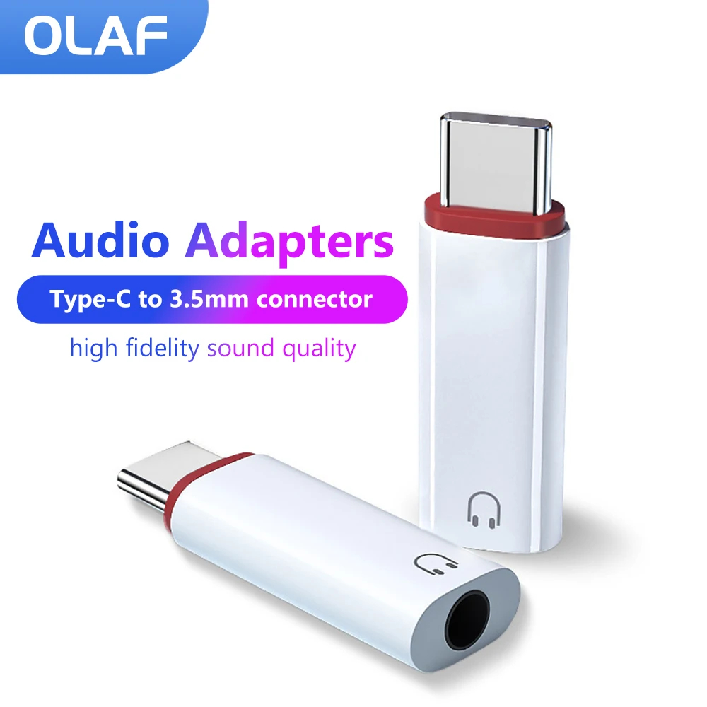 Transmission Jack Adapter - Olaf Type C ถึง3.5 MM อะแดปเตอร์หูฟังแจ็ค3.5