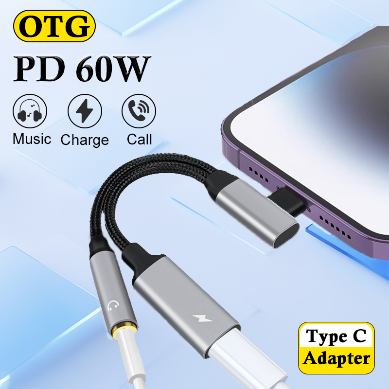 Transmission Jack Adapter - OTG 2 in 1 ข้อศอก USB