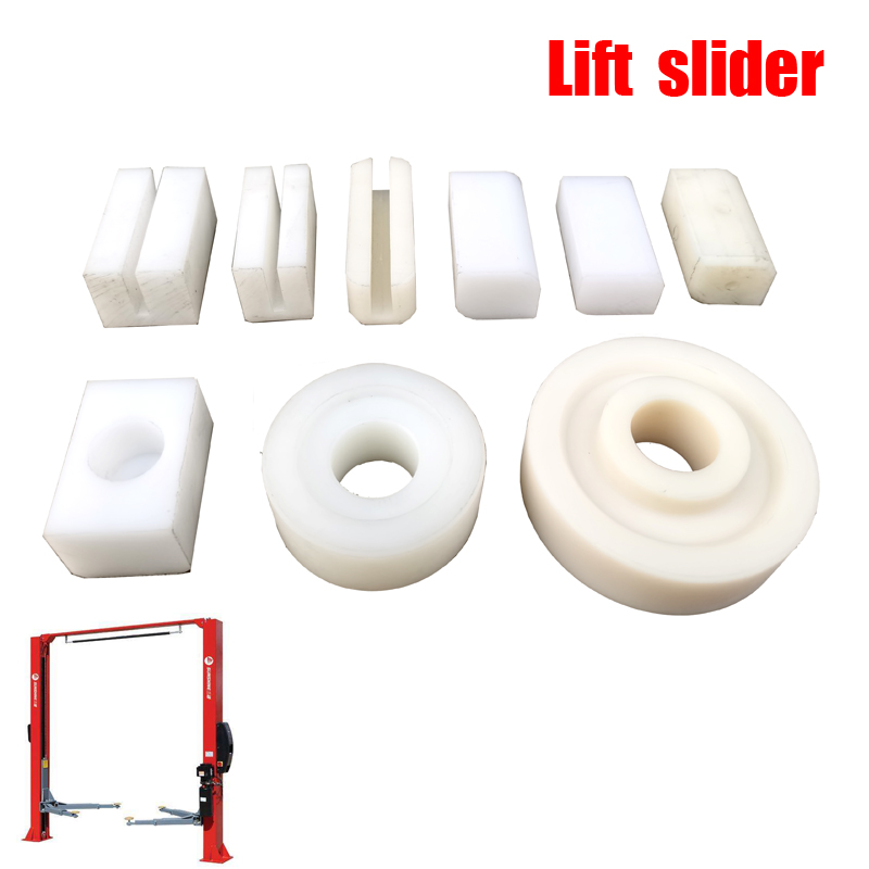 Garage Creeper Roller - บล็อกไนลอนตัวเลื่อนยกรถ, อุปกรณ์เสริมลิฟท์สองคอลัมน์ประเภทต่างๆ