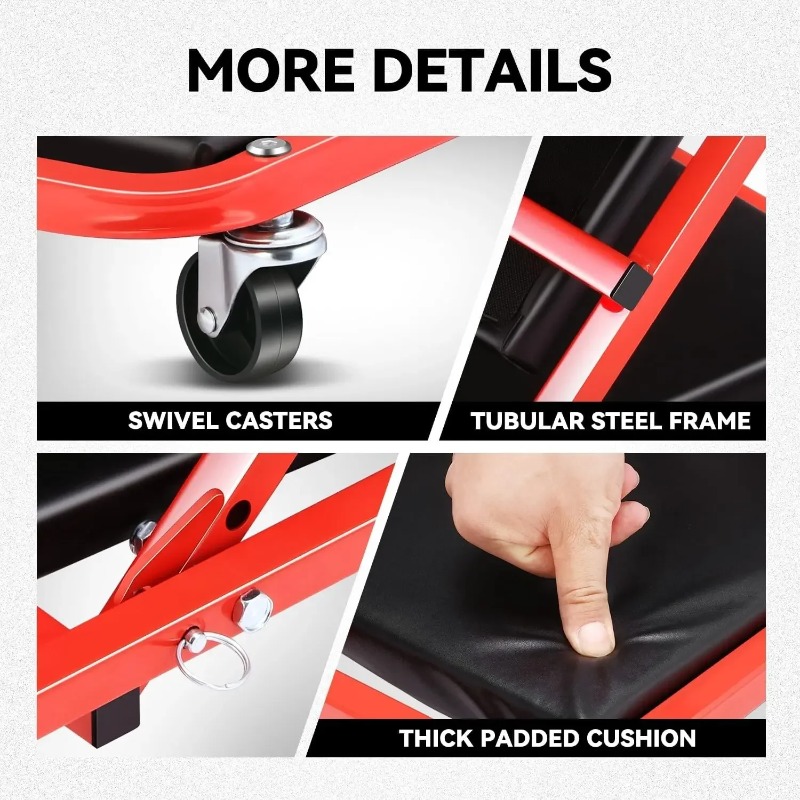 เก้าอี้ช่างแบบมีล้อ Z-Car Cree - Garage Creeper Roller บทวิจารณ์และราคา