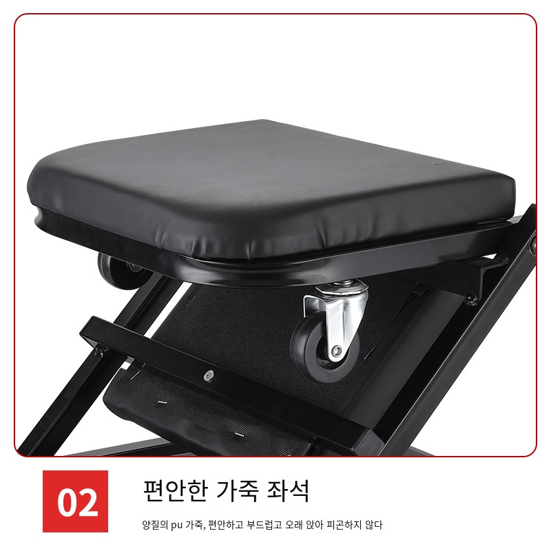 เตียงซ่อมรถยนต์แบบพับได้ ขนาด  - Garage Creeper Roller บทวิจารณ์และราคา