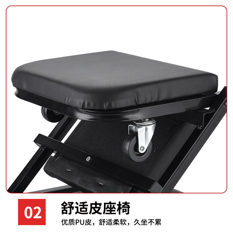 36 นิ้วพับรถซ่อมเตียงบํารุงรัก - Garage Creeper Roller บทวิจารณ์และราคา