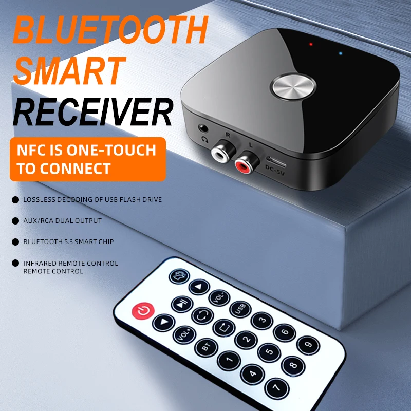 NFC รองรับบลูทูธ 5.3 เครื่องรั - Transmission Jack Adapter บทวิจารณ์และราคา