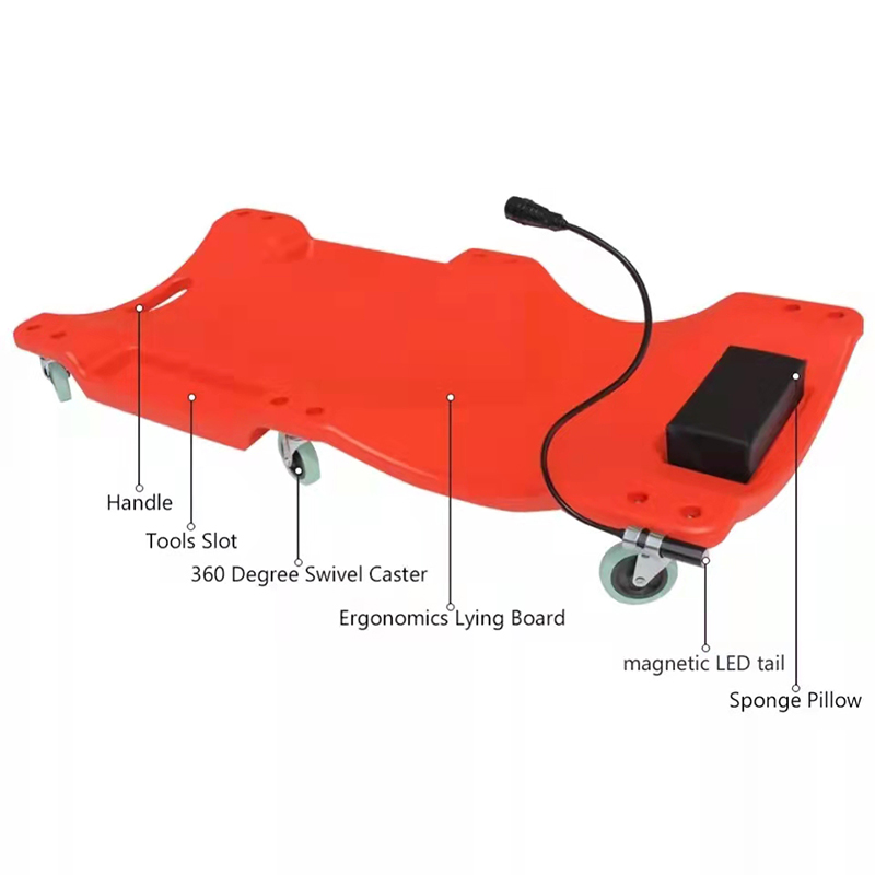 1Pc 36นิ้วซ่อมรถยนต์โกหกพร้อม  - Garage Creeper Roller บทวิจารณ์และราคา