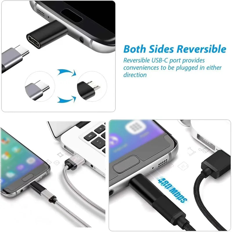 1/2/3/4 ชิ้น USB ประเภท C หญิง - Transmission Jack Adapter บทวิจารณ์และราคา