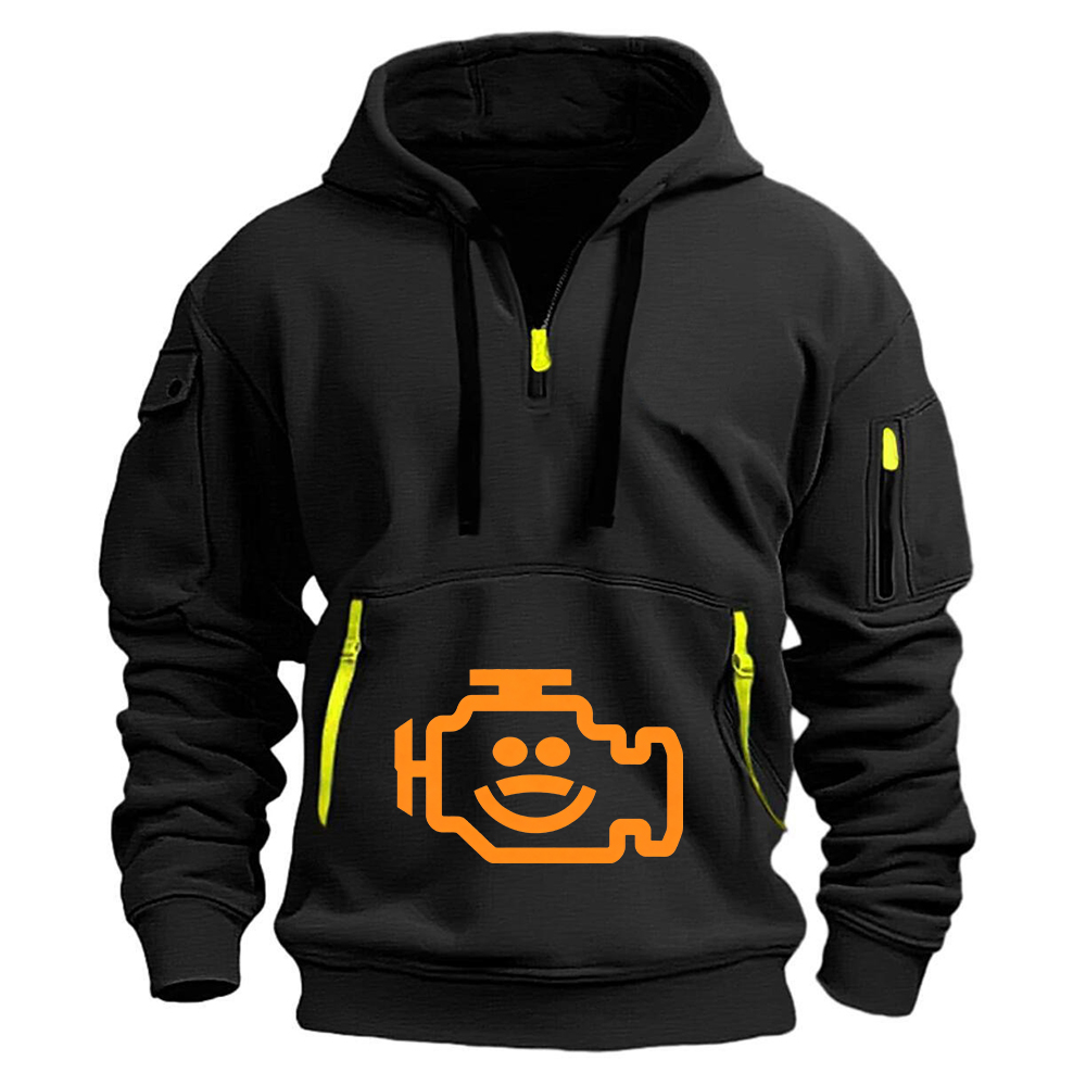 เสื้อฮู้ดดี้ผู้ชายสไตล์สตรีทพร - Auto Repair Shop Logo บทวิจารณ์และราคา