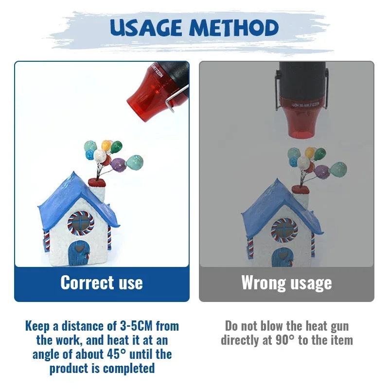 HOT AIR GUN 300W 220V น้ําหนัก - Heat Gun Paint Strip บทวิจารณ์และราคา