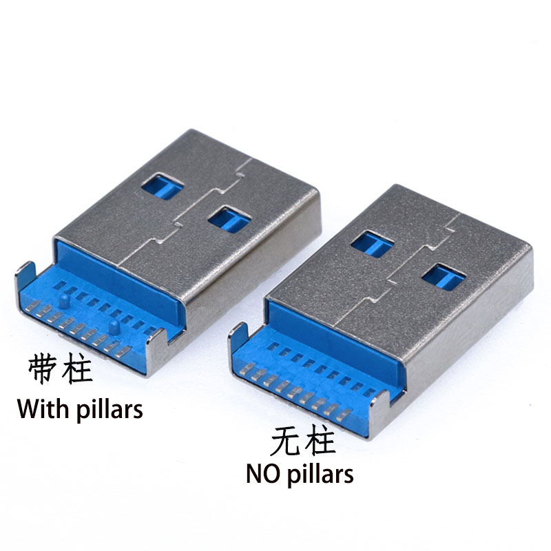 10PCS USB 3.0 ประเภทปลั๊กตัวเช - Transmission Jack Adapter บทวิจารณ์และราคา