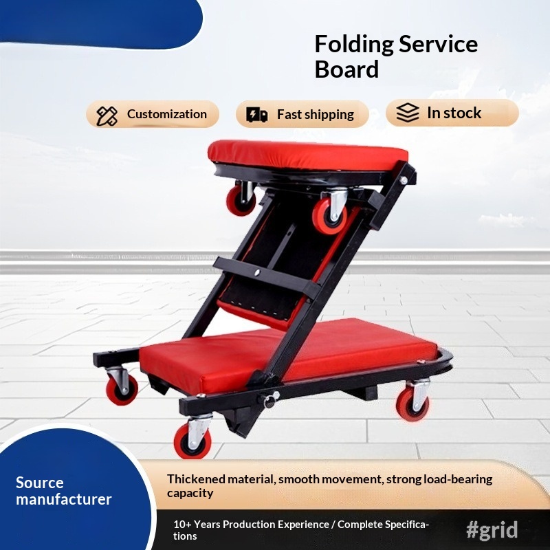 รถเข็นช่างแบบพกพา แข็งแรง ทนทา - Garage Creeper Roller บทวิจารณ์และราคา
