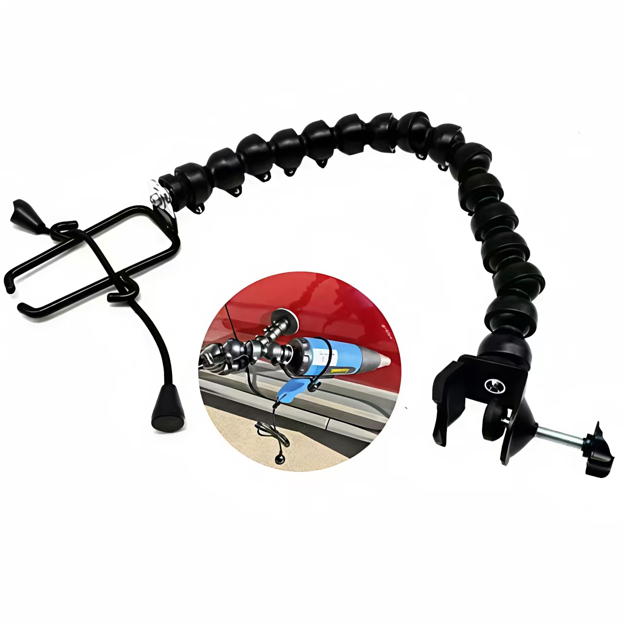 ที่วางปืนลมร้อนสำหรับซ่อมรอยบุ - Heat Gun Paint Strip บทวิจารณ์และราคา