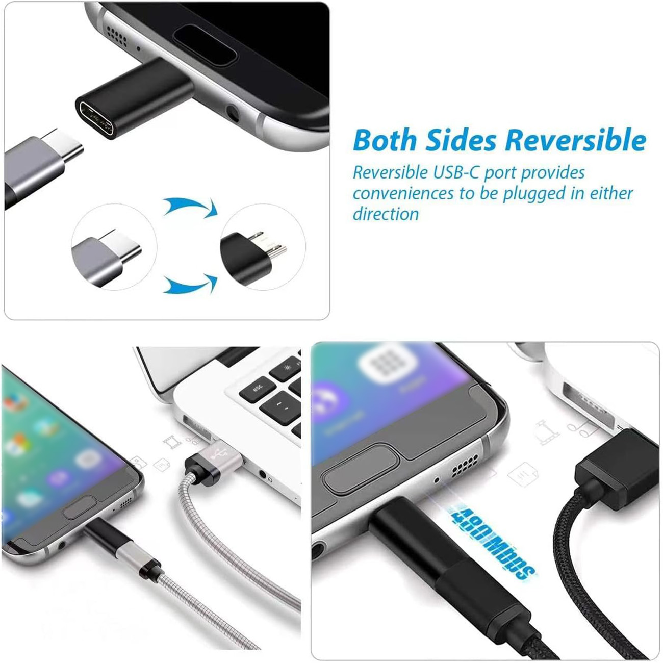 อะแดปเตอร์ USB Type C ตัวเมีย  - Transmission Jack Adapter บทวิจารณ์และราคา