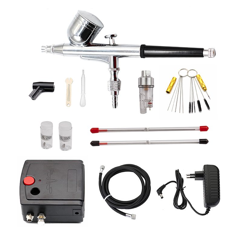 Dual-Action Spray Gun Airbrush - Heat Gun Paint Strip บทวิจารณ์และราคา