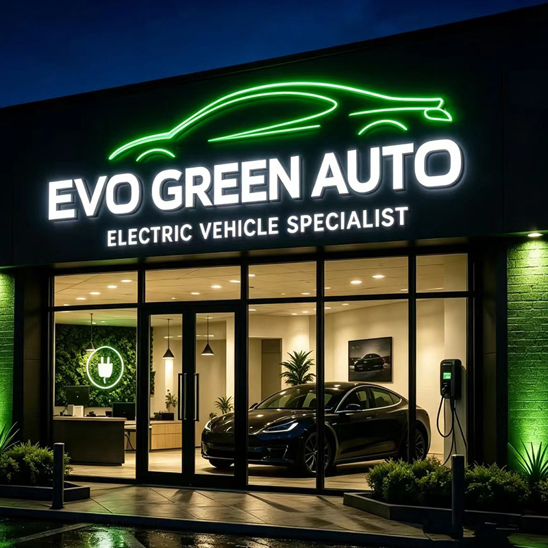 ป้ายไฟ LED แบบกำหนดเองสำหรับติ - Auto Repair Shop Logo บทวิจารณ์และราคา
