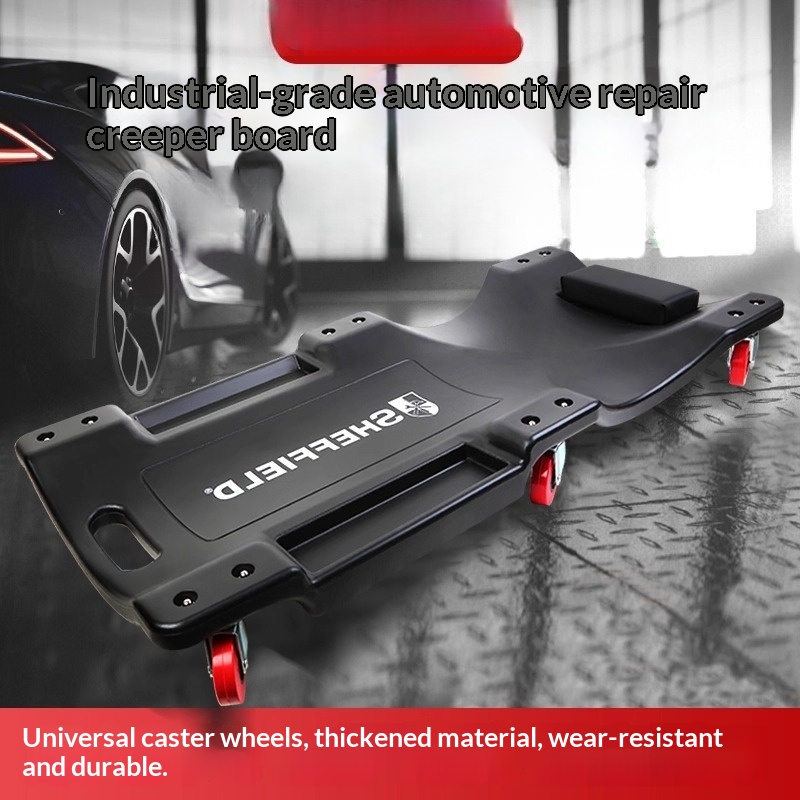 แผ่นรองซ่อมรถยนต์แบบมีล้อ โครง - Garage Creeper Roller บทวิจารณ์และราคา