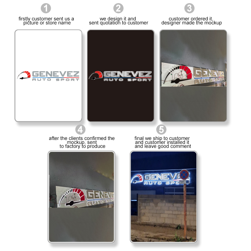 ป้ายโลโก้ตัวอักษรโลหะ 3 มิติ แ - Auto Repair Shop Logo บทวิจารณ์และราคา