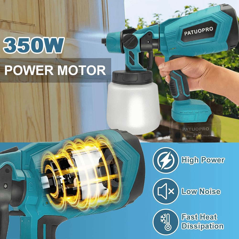 ปืนพ่นสีไฟฟ้าไร้สาย hvlp เครื่ - Heat Gun Paint Strip บทวิจารณ์และราคา