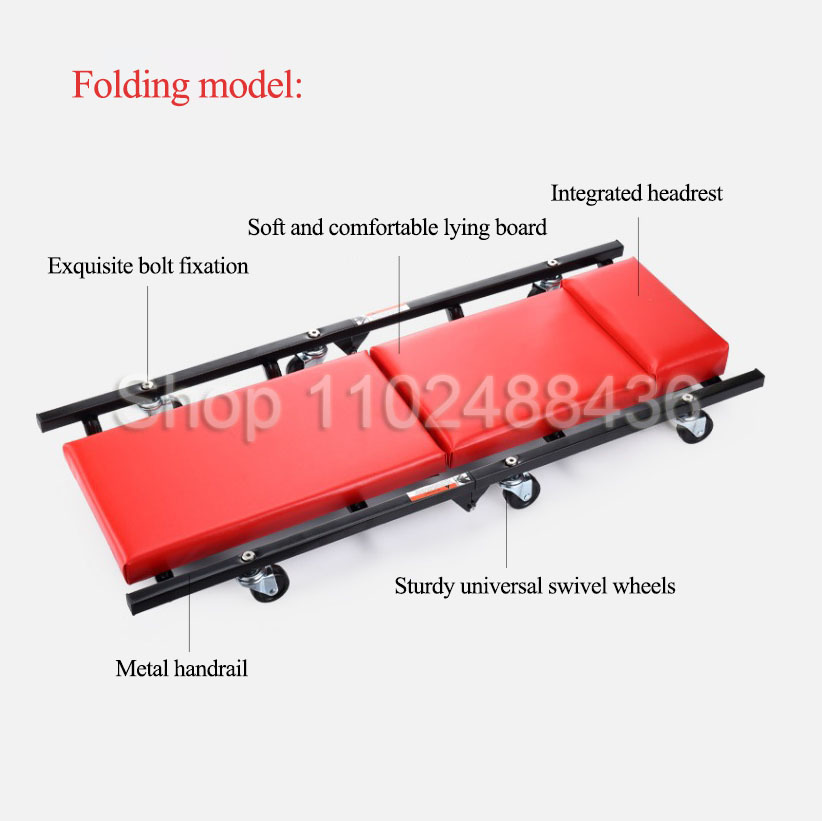 หนารถ Creeper BOARD,ซ่อมรถยนต์ - Garage Creeper Roller บทวิจารณ์และราคา